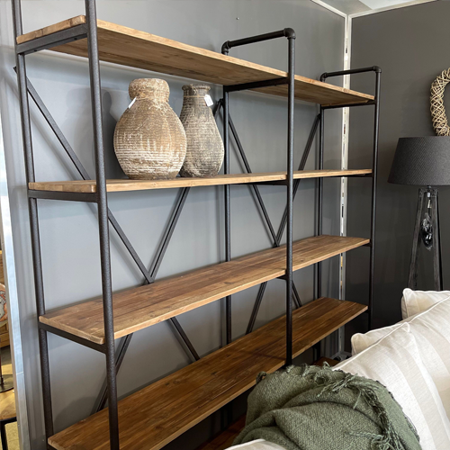 Riviera Wall Unit Shelving - Double