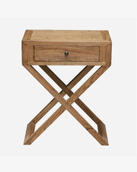 Riviera Bedside Table - Oak