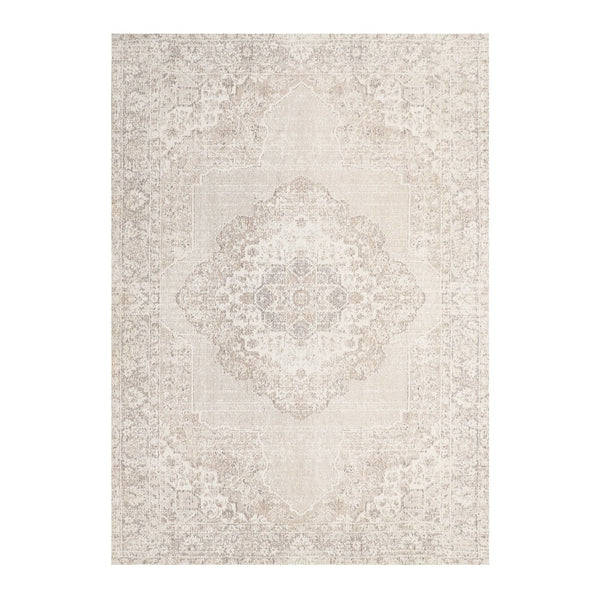 Antalya Turkish Style Floor Rug - Off-White/Beige- 240cm x 340cm