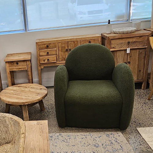 Snugg Swivel Chair - Green