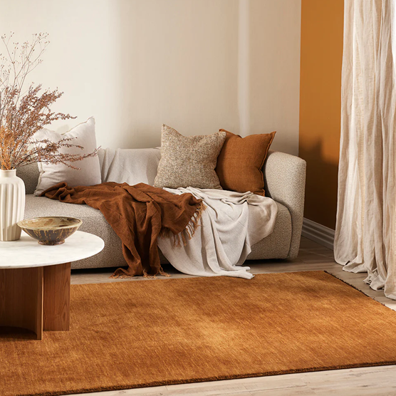Baya Sandringham Floor Rug - Pecan - 160cm x 230cm