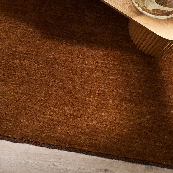 Baya Sandringham Floor Rug - Pecan - 160cm x 230cm