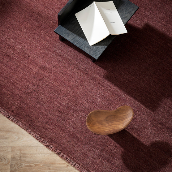 Baya Sandringham Floor Rug - Merlot - 250cm x 350cm