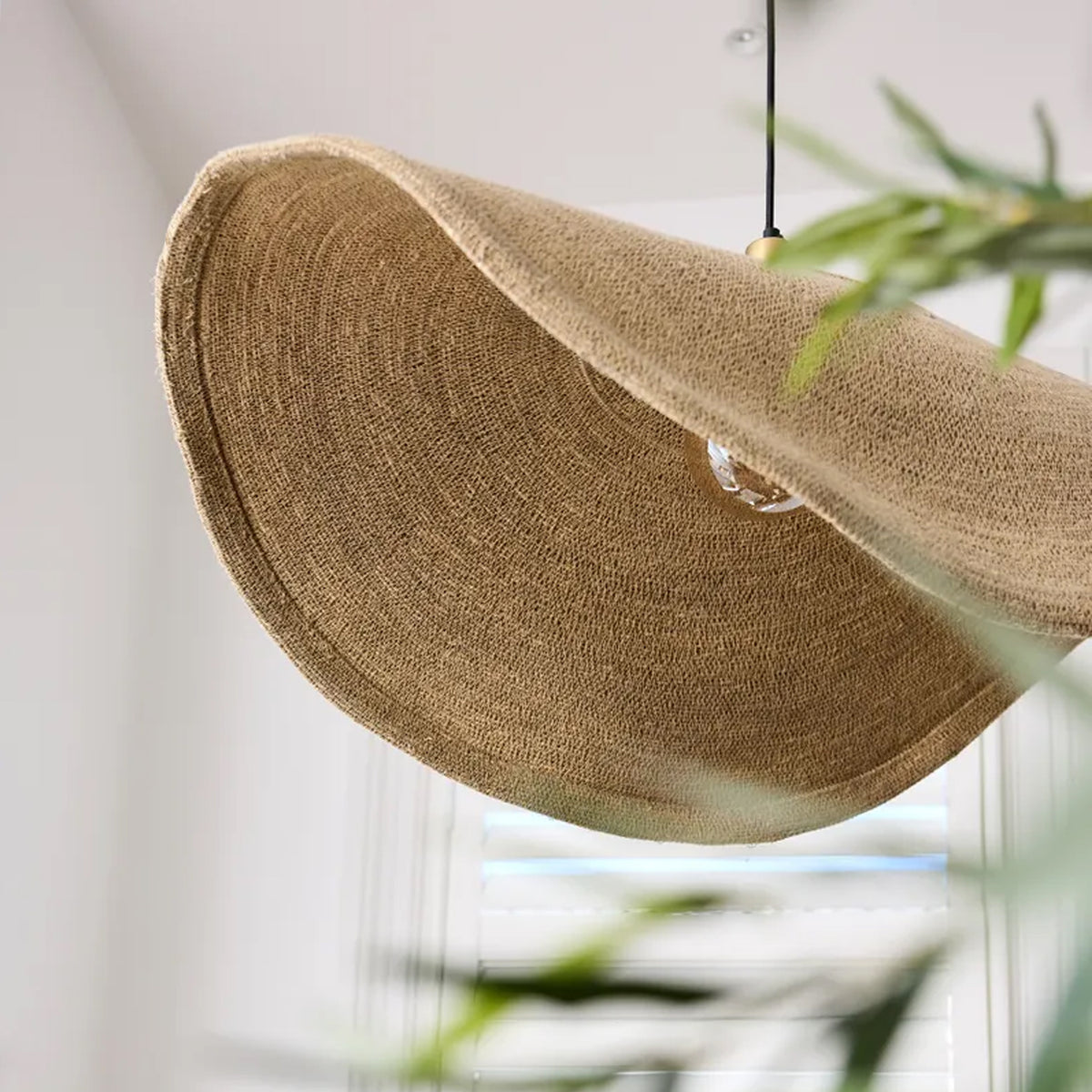 Santiago Seagrass Pendant - 94cm