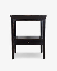 Santiago Bedside Table - Black