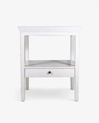 Santiago Bedside Table - White