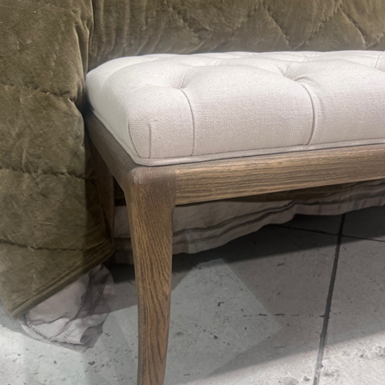 Florence Long Ottoman Bench Natural