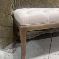 Florence Long Ottoman Bench Natural