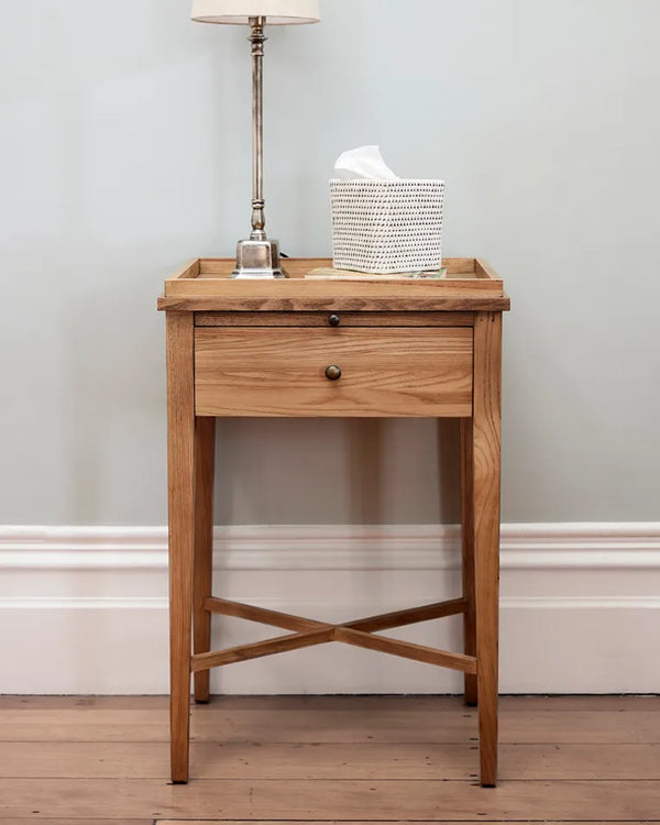 Sara Bedside Table - Natural