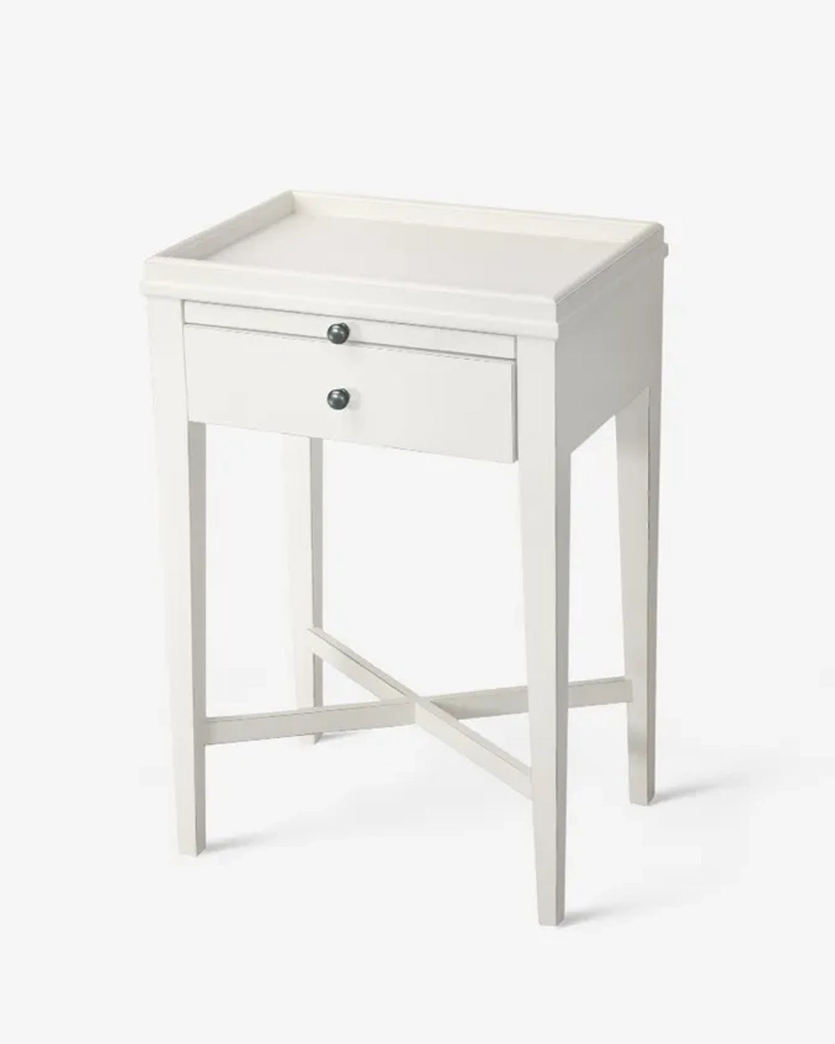 Sara Bedside Table - White