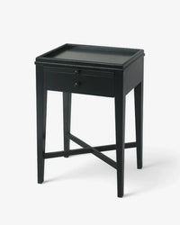 Sara Bedside Table - Black