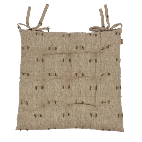 Tuft Chair Seat Pad - Olive