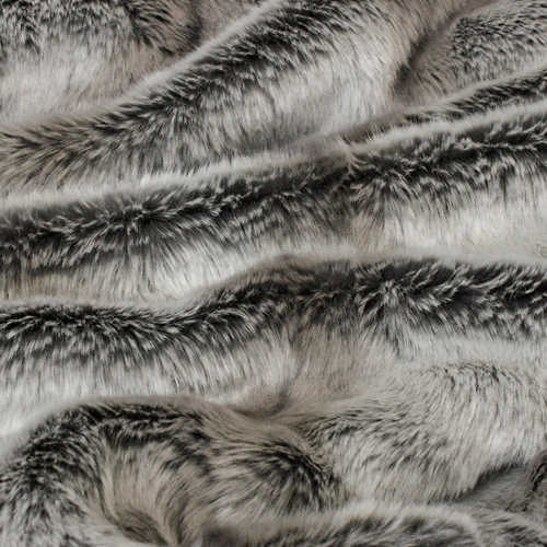 Heirloom NZ Made Faux Fur Throw - 150x220cm - Silver Marten