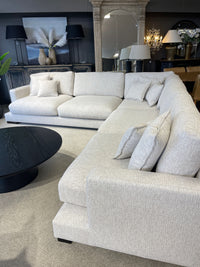 Sienna Large Deep Corner Lounge Suite - Natural