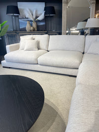 Sienna Large Deep Corner Lounge Suite - Natural