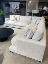 Sienna Large Deep Corner Lounge Suite - Natural