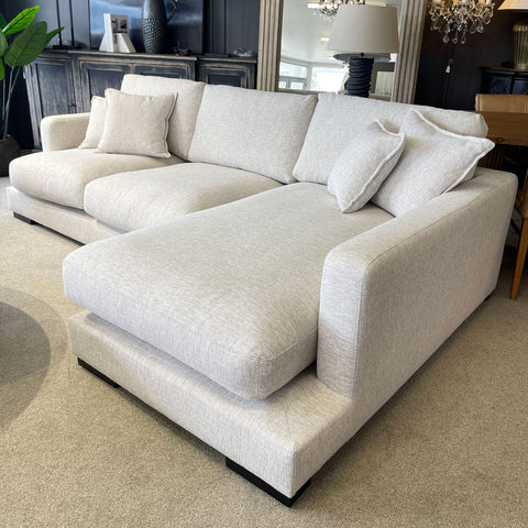 Sienna Large Deep Corner Lounge Suite - Natural