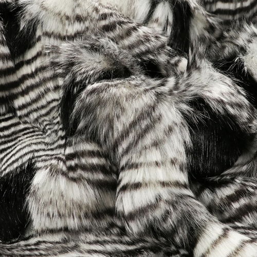 Heirloom NZ Made Faux Fur Throw - 150x180cm - Silver Pheasant