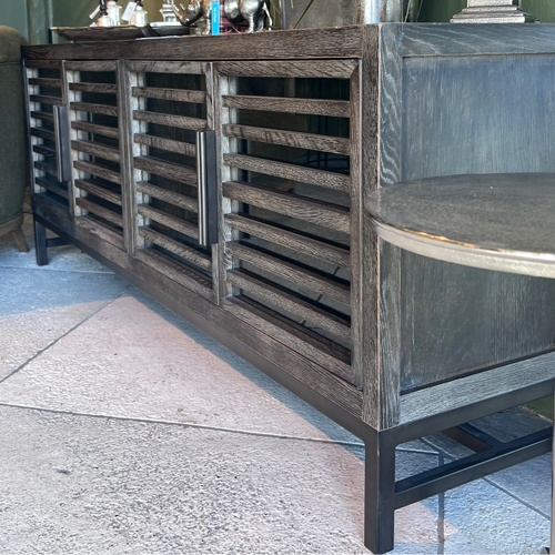 Slatted Oak Sideboard