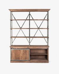 Sliding Door Bookshelf