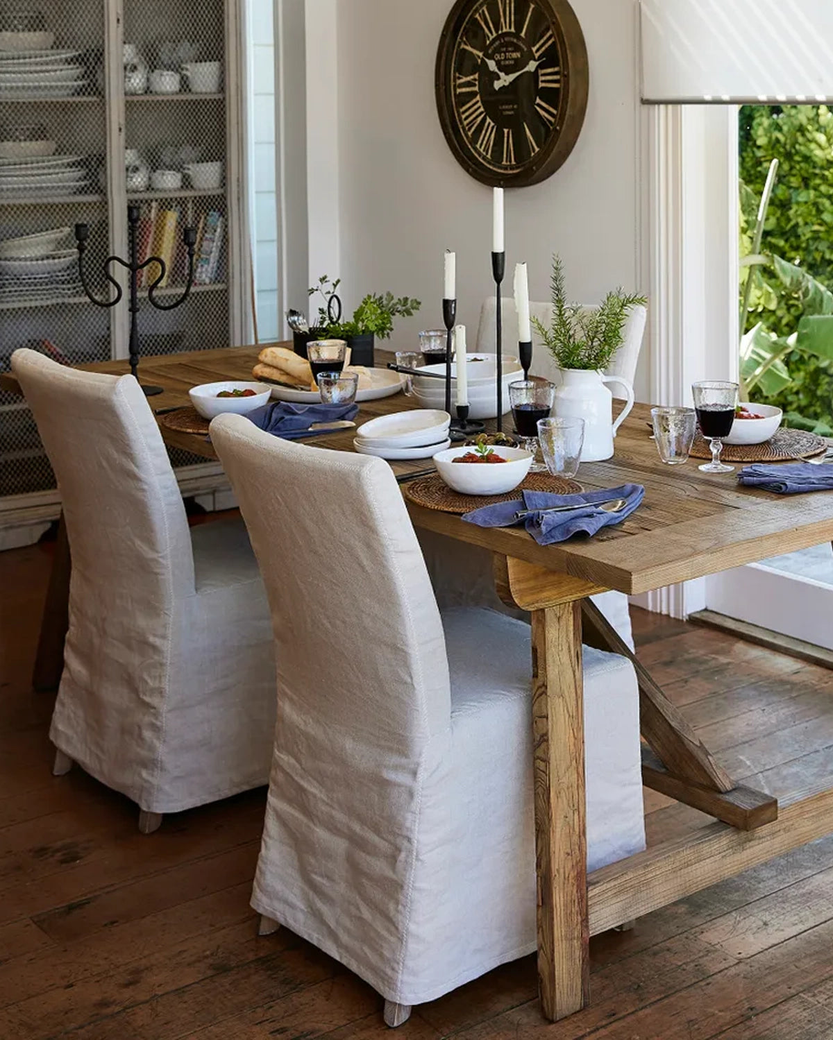 Slipcover Dining Chair - Natural