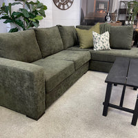 Bellamy 2.5 Seater with Corner Chaise - Poker Fabric - NZ Made