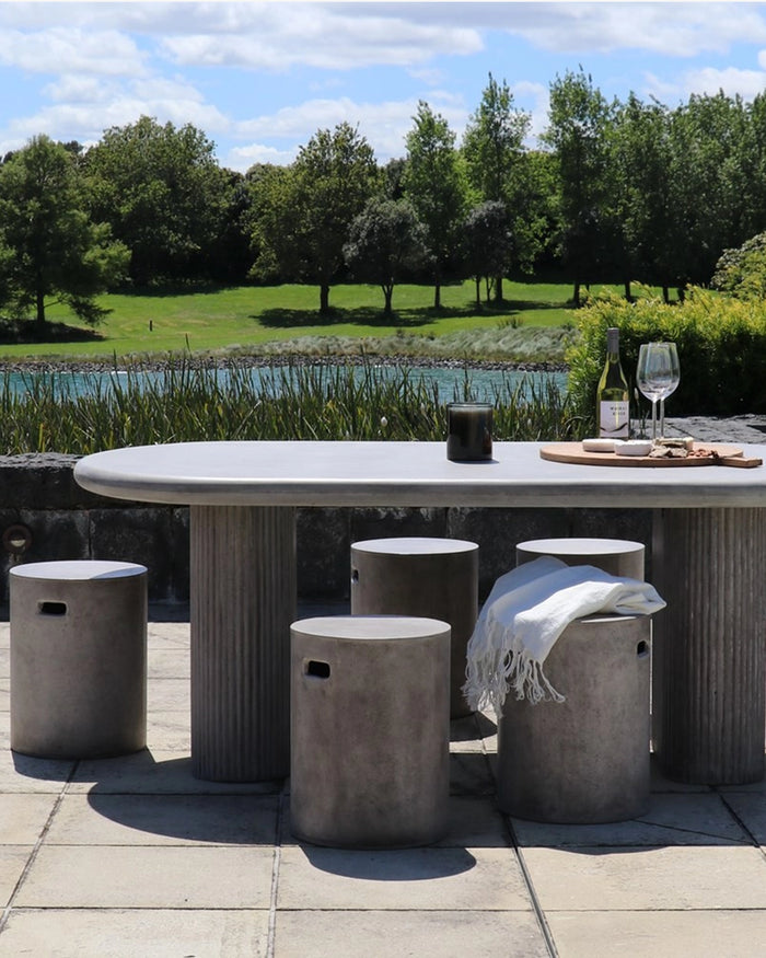 Solona Concrete Outdoor Table - 200CM