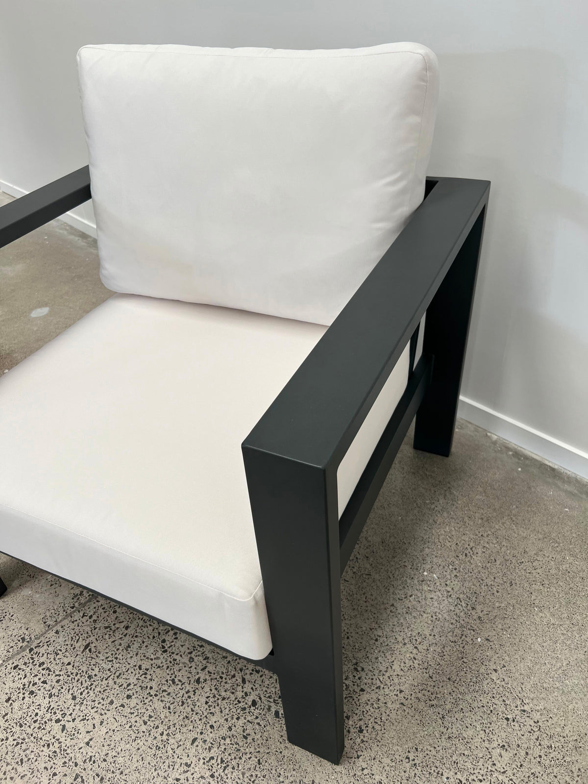 Southport Outdoor Armchair - Aluminium + Sunbrella®