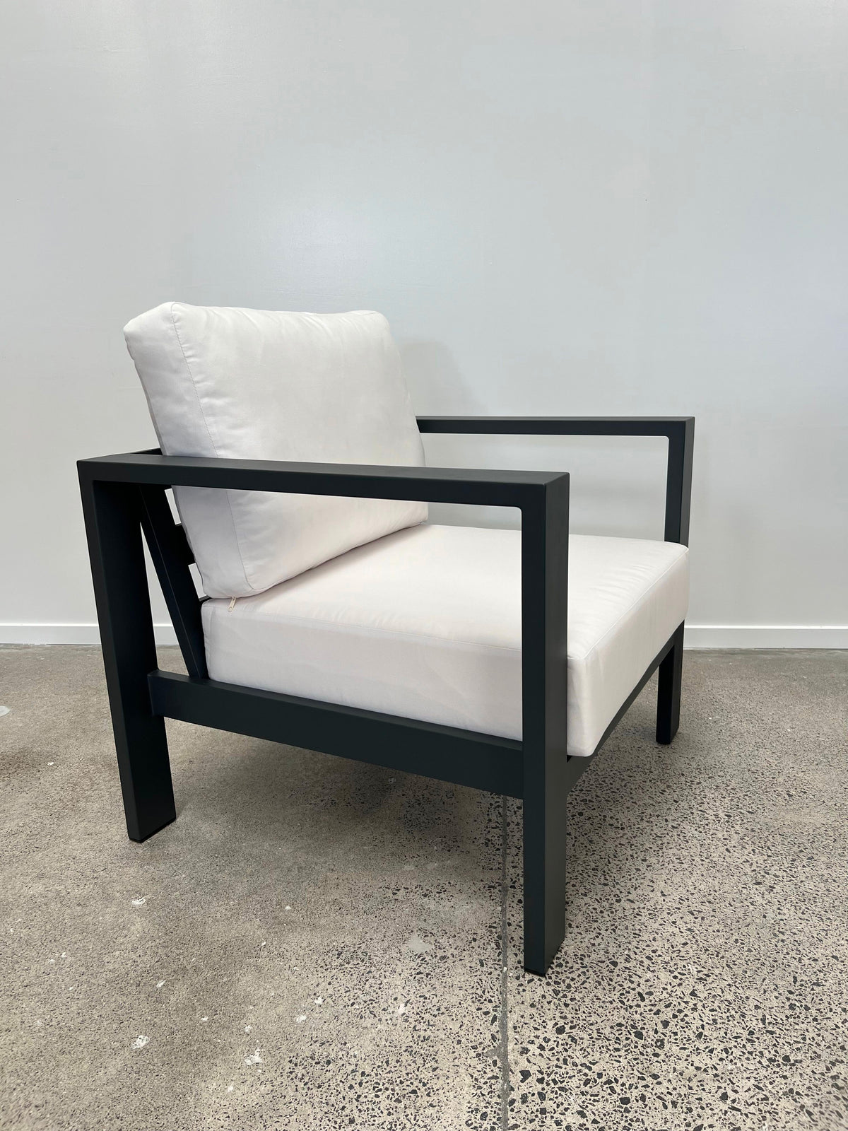 Southport Outdoor Armchair - Aluminium + Sunbrella®