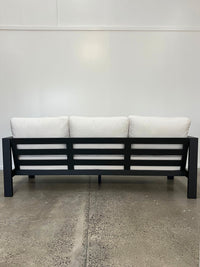 Southport Outdoor 3 Seater Sofa - Aluminium + Sunbrella®