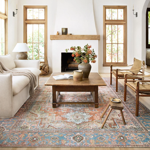 Loloi Layla Floor Rug - Olive/Charcoal - 1.07 X 1.68M