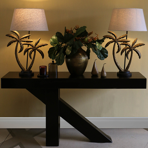 Tribeca Black Hall Table Greenslades Furniture