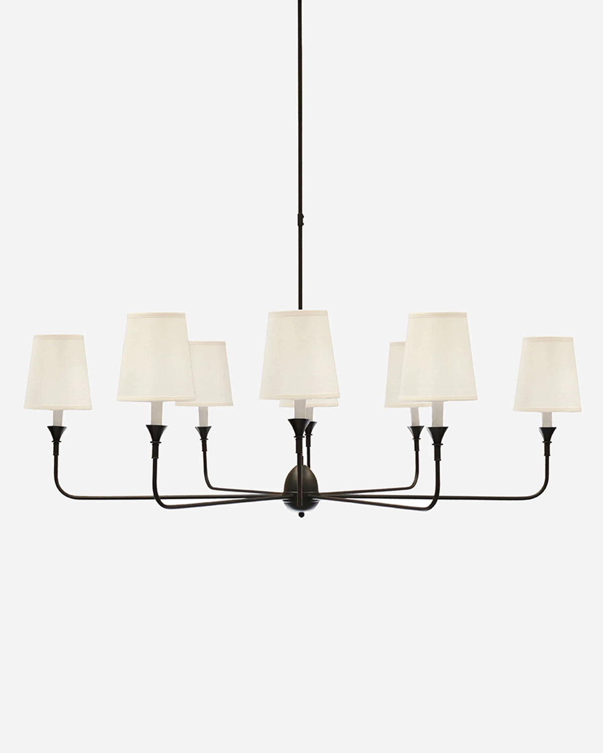 Tribeca 8 light Chandelier with Shades