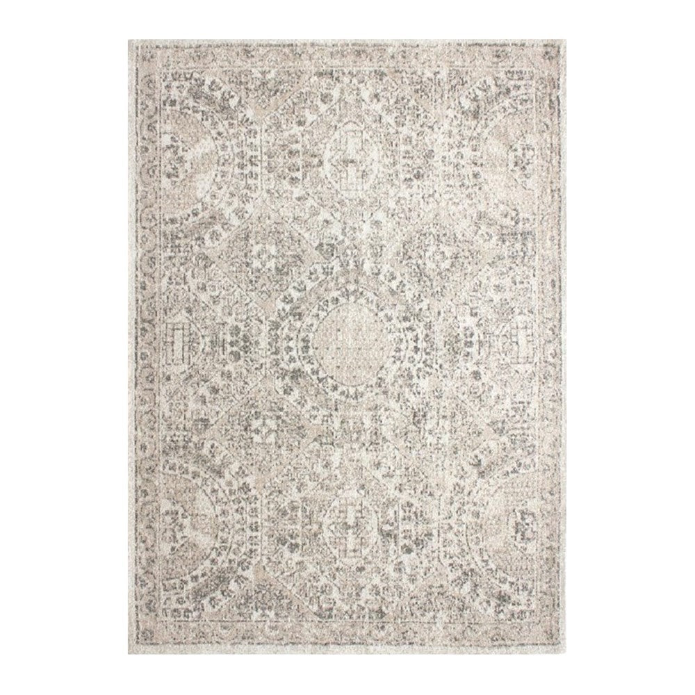 Antalya Turkish Style Floor Rug - Beige/Ivory - 240cm x 340cm