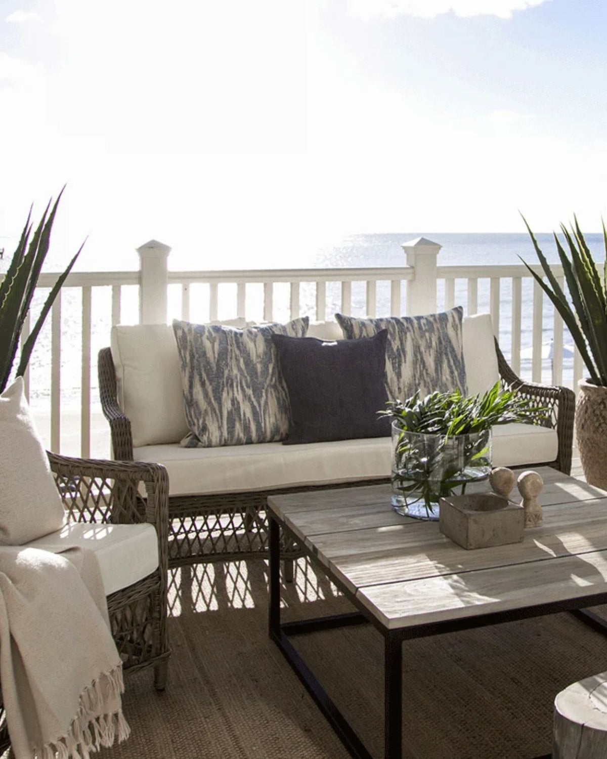 Artwood Marbella Outdoor Sofa - Vintage