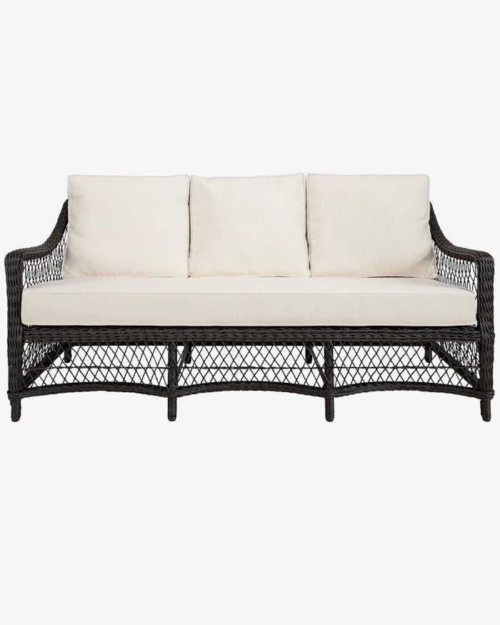 Artwood Marbella Outdoor Sofa - Black Twist