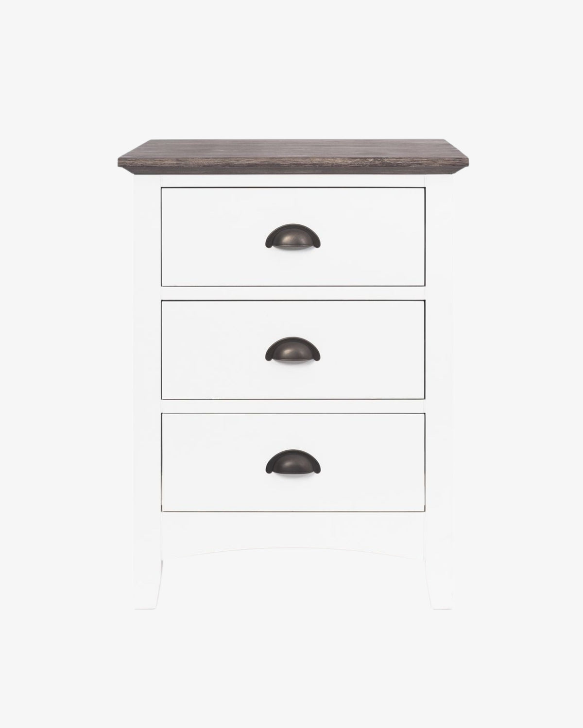 Grange Bedside Table - 3 Drawer