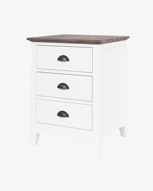 Grange Bedside Table - 3 Drawer