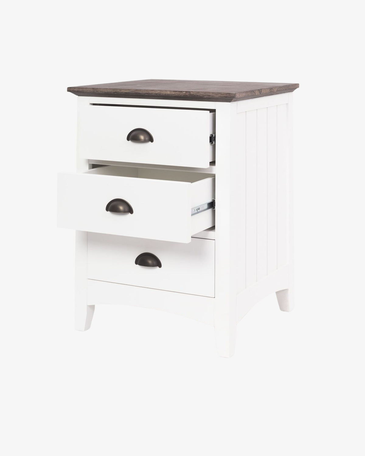 Grange Bedside Table - 3 Drawer