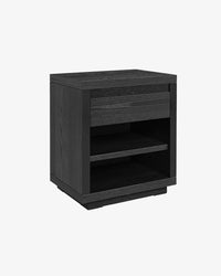 Artwood Hunter Bedside Table - Black
