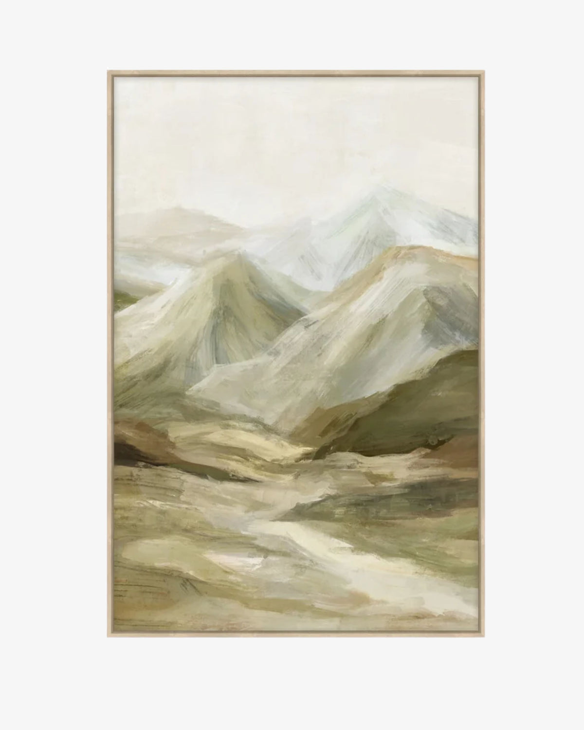 Ridge - Hand Embellished Framed Canvas