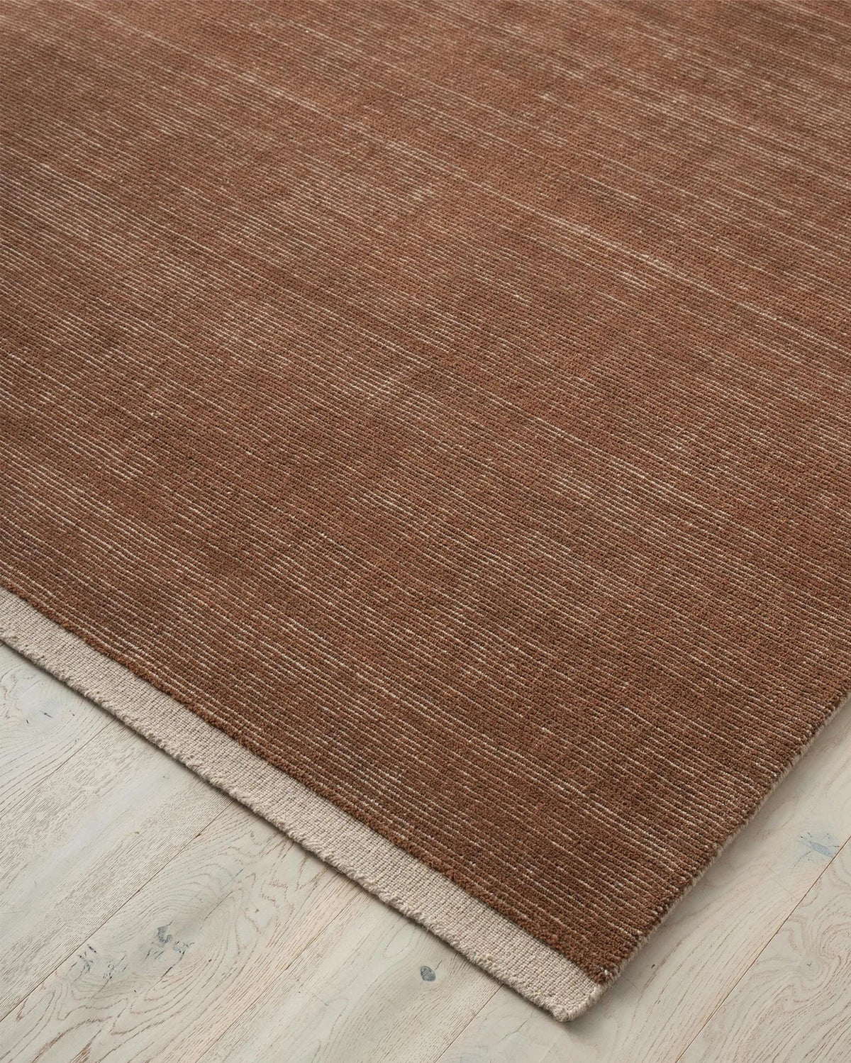 Weave Remo Floor Rug - Amber - 200cm x 300cm - NZ Wool