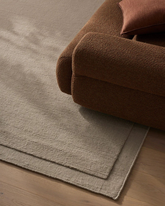 Weave Cassio Floor Rug - Fog - 200cm x 300cm - NZ Wool