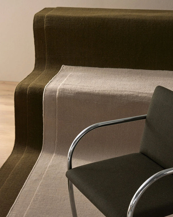 Weave Cassio Floor Rug - Fog - 300cm x 400cm - NZ Wool