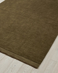 Weave Silvio Floor Rug - Oakmoss - 300cm x 400cm - NZ Wool