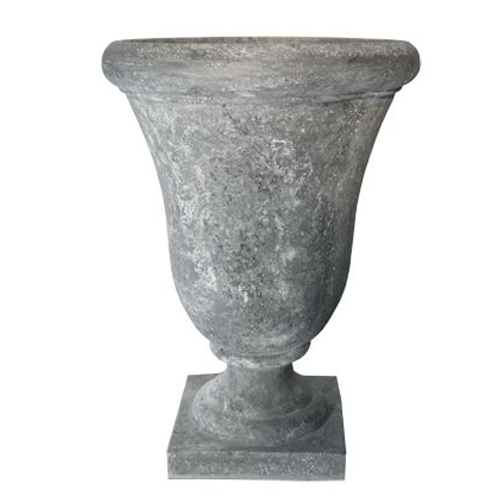 Tall Bell Shaped Footed Urn Planter