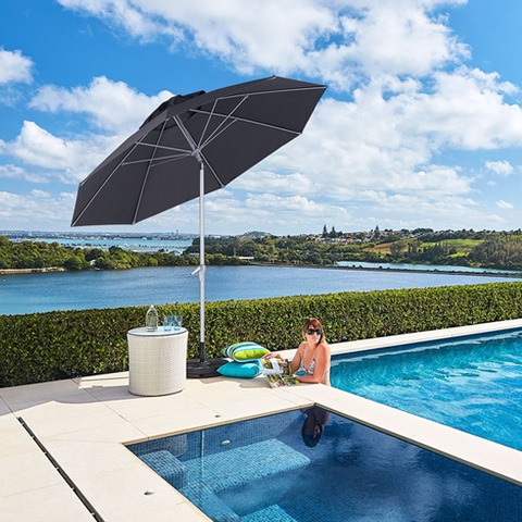 Shade7 Concrete Filled Umbrella Base - 40kg (Double Stacked)