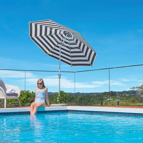 Shade7 Concrete Filled Umbrella Base - 40kg (Double Stacked)
