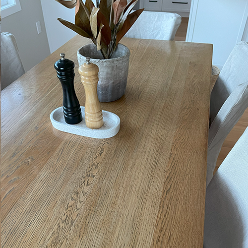 Vicchy Oak Dining Table - 1500