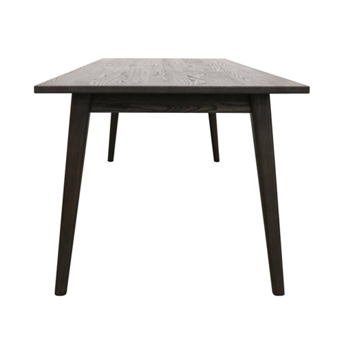 Vicchy Dining Table - 180cm - Deep Brown